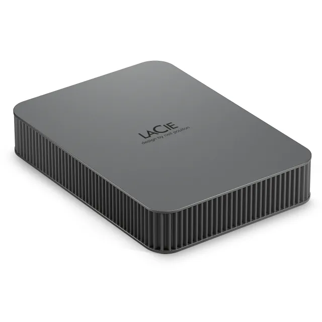 Lacie STLR5000400  5 TB -ulkoinen kovalevy, Harmaa