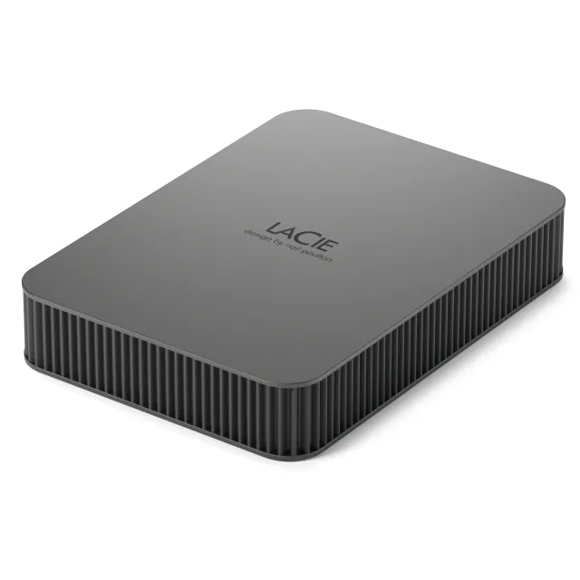 Lacie STLR5000400  5 TB -ulkoinen kovalevy, Harmaa
