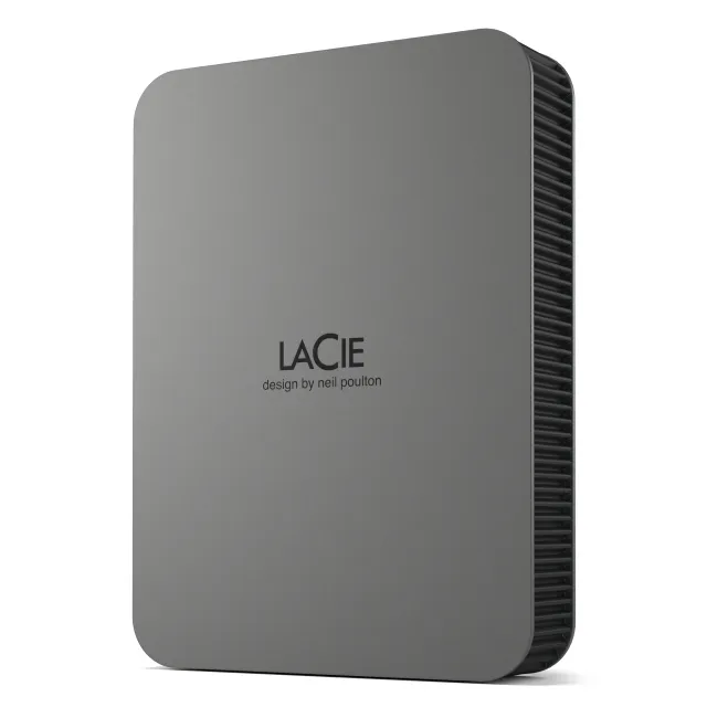 Lacie STLR5000400  5 TB -ulkoinen kovalevy, Harmaa