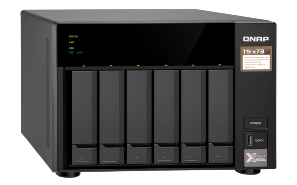 Qnap TS-673-8G, 6-bay - Personal Cloud NAS