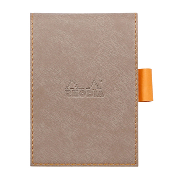 Rhodia Notepad cover taupe+notepad N&deg;11