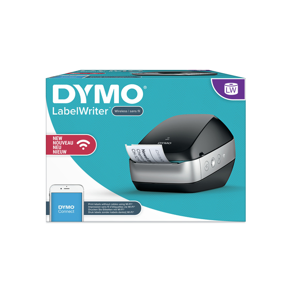 DYMO LabelWriter Wireless, NEU S/N/DK/FIN, svart