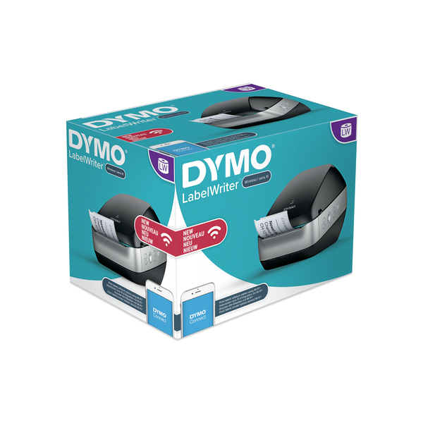 DYMO LabelWriter Wireless, NEU S/N/DK/FIN, svart