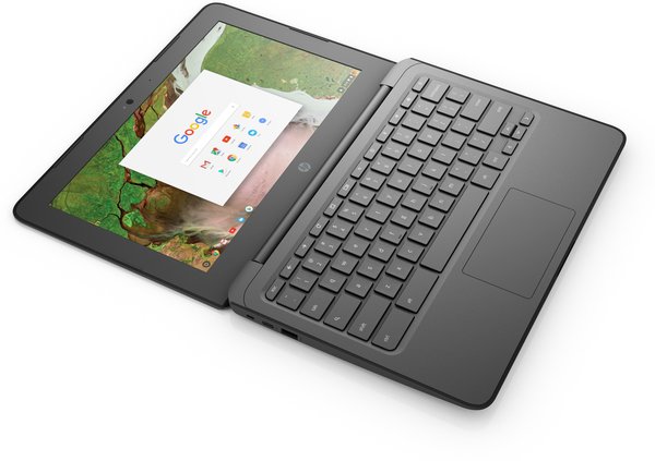 HP 11.6" Chromebook 11 G6, 16 Gt, Chrome OS -kannettava, Harmaa