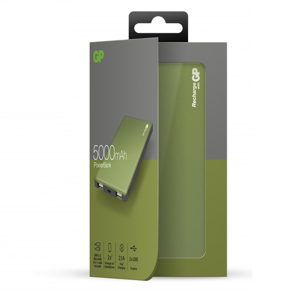 GP MP05 PPB 5000 GREEN 5000mAh