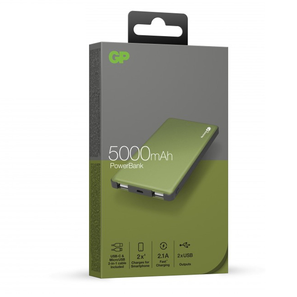 GP MP05 PPB 5000 GREEN 5000mAh