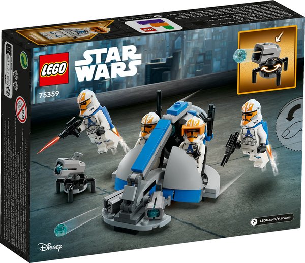 Lego Star Wars 332nd Ahsoka's Clone Trooper Battle Pack 75359