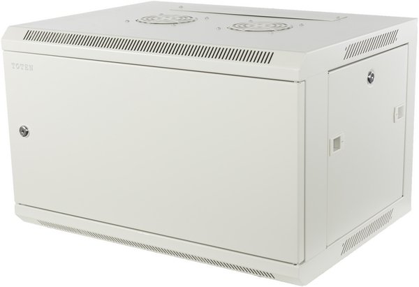 TOTEN, 19" sein&auml;kaappi, 6U, 600x450, valk