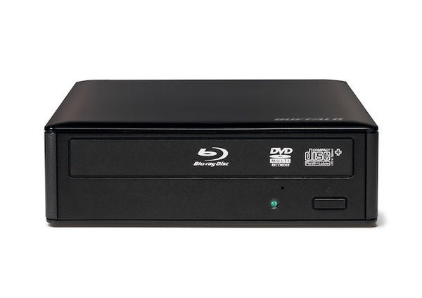 BUFFALO 16x External Blu-rayXL (BDXL) Drive USB3.0 with CyberLink Software Suite