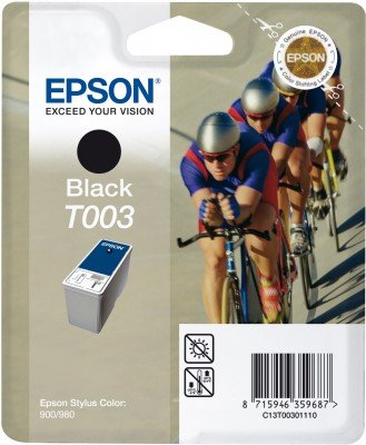 T003 Svart bl&auml;ckpatron