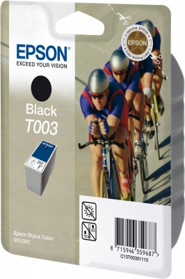 T003 Svart bl&auml;ckpatron