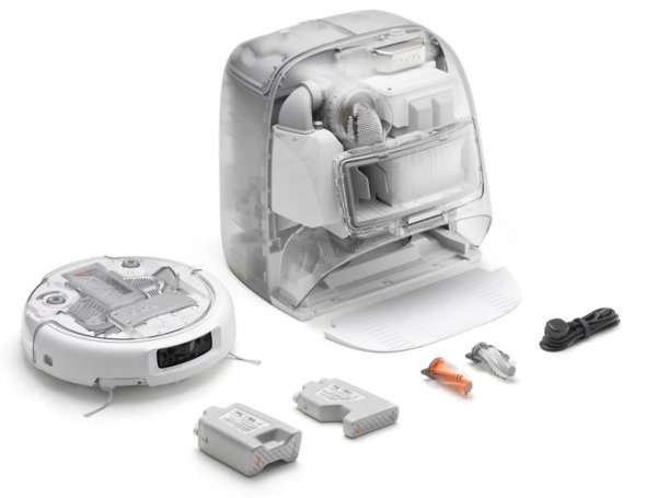 DJI ROMO P - robot vacuum cleaner, transparent DJI ROMO P - robot vacuum cleaner, transparent