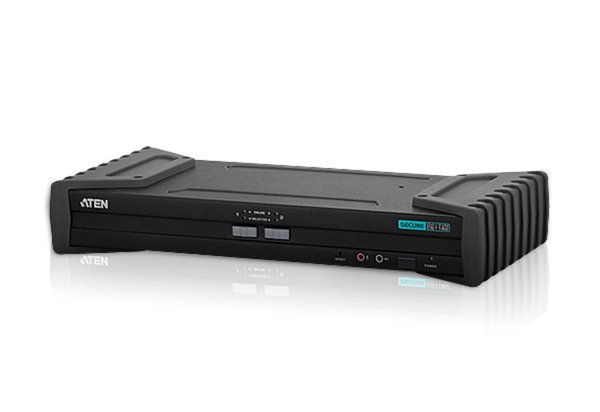 ATEN EAL2+ KVM-switch, 1 konsol styr 2 datorer,DVI DL/USB, ljud