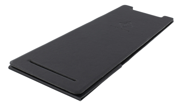 Deltaco Gaming kokoon taitettava kuuloketeline, kevytrakenteinen, keinonahkaa, musta