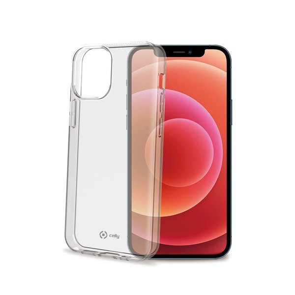 Celly TPU Cover, iPhone 12 / 12 Pro -suojakuori, L&auml;pin&auml;kyv&auml;