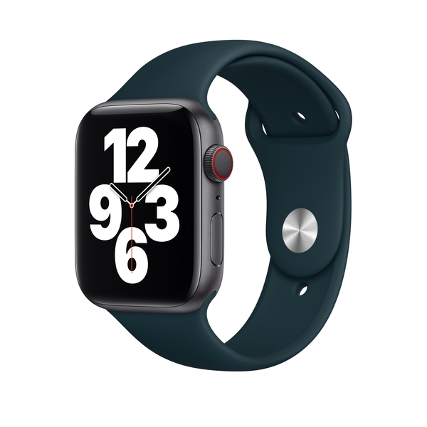 Apple Watch 44mm Sport Band, Mallard Green