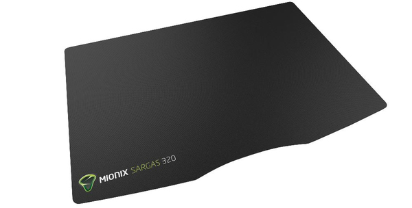 Mionix Sargas M - gaming mousepad, 320x260 mm, Black