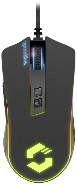 SpeedLink ORIOS RGB -pelihiiri, musta