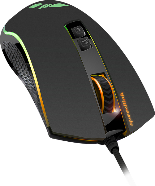 SpeedLink ORIOS RGB -pelihiiri, musta