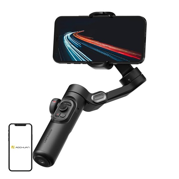 AOCHUAN XE Standard - Smartphone gimbal, Black