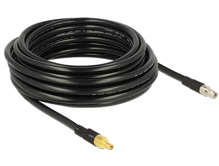Delock Antenna Cable SMA plug > SMA jack CFD400 LLC400 10 m low loss