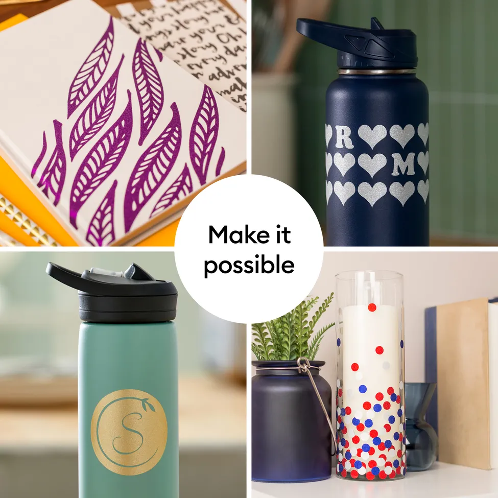 Cricut Shimmer Vinyl 30x120cm (Silver)