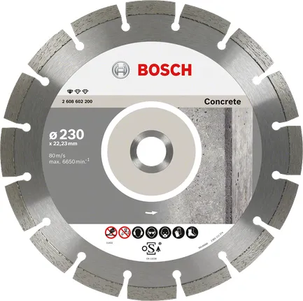 Bosch Diamond blade  230x22,23 Concrete Bosch Diamond blade  230x22,23 Concrete