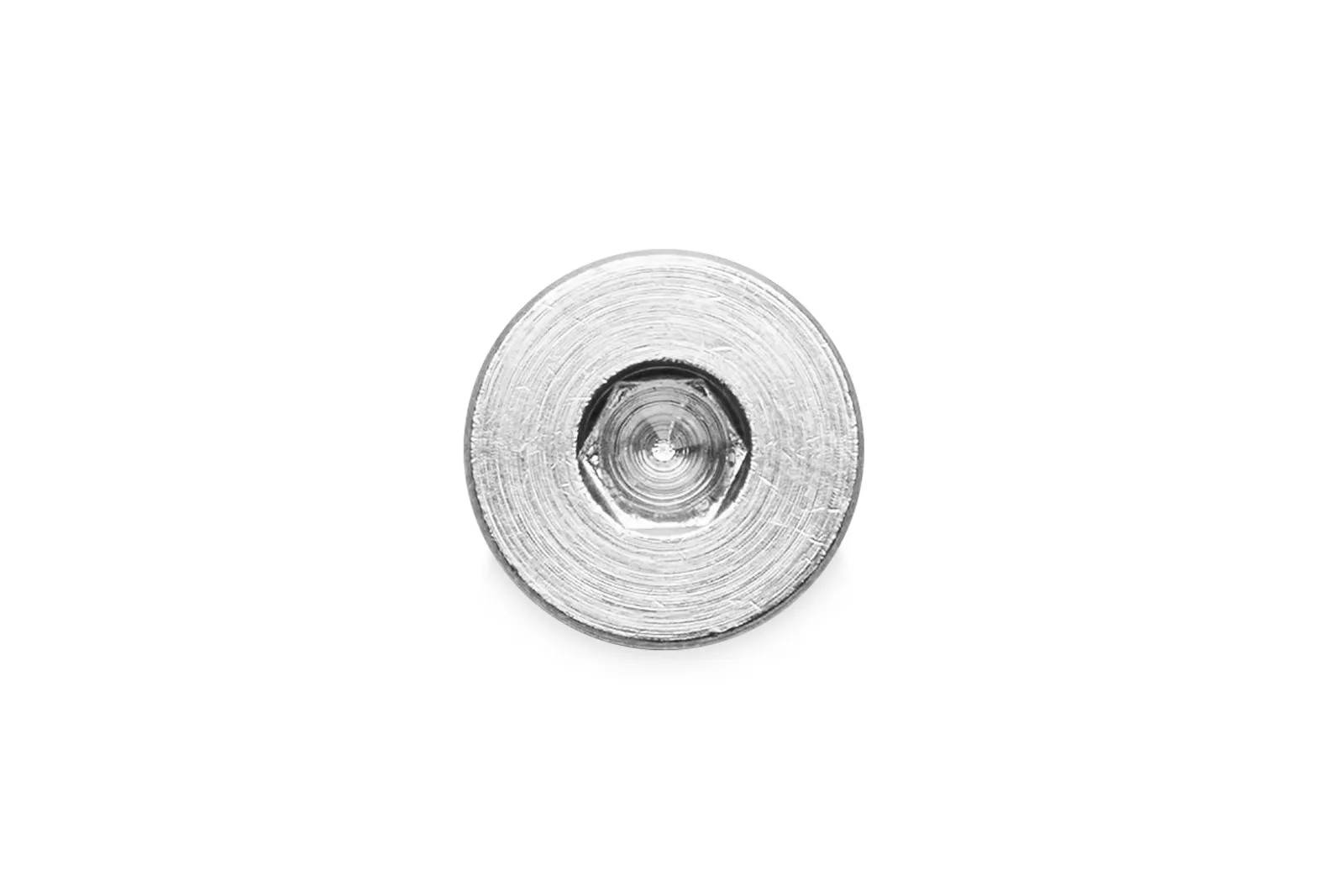 EKWB EK-Quantum Surface End Tank Plug - Nickel, screw (nickel)