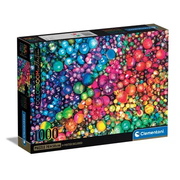Clementoni High Quality Collection Colorboom Marbles - puzzle, 1000 pcs