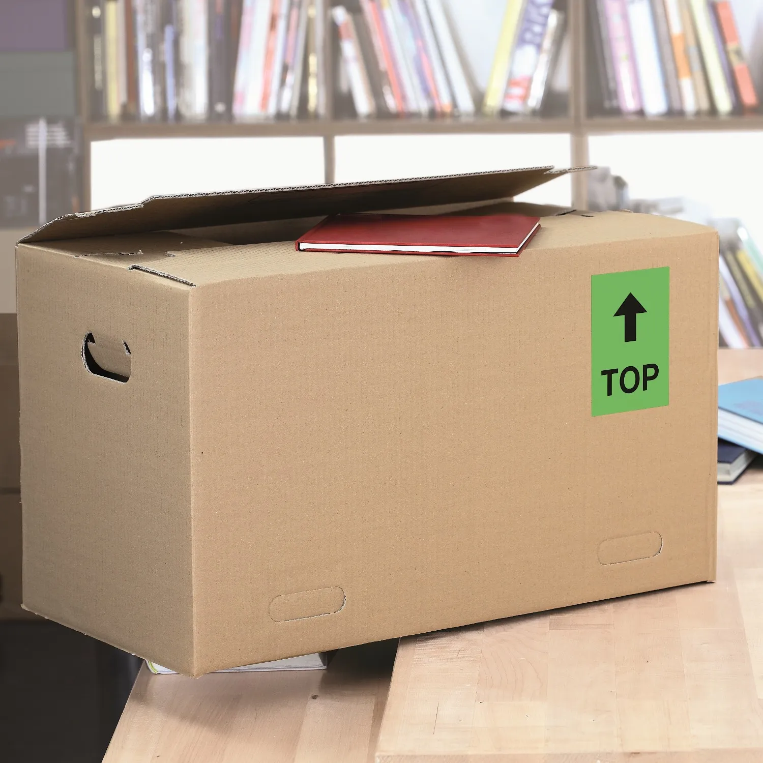 HERMA Coloured Labels A4 green 210x297