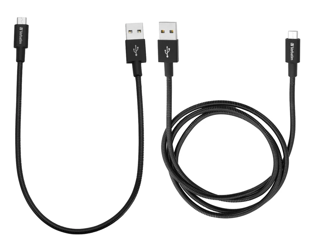 Verbatim  Micro-USB A - USB A - cable, 1 m, Black