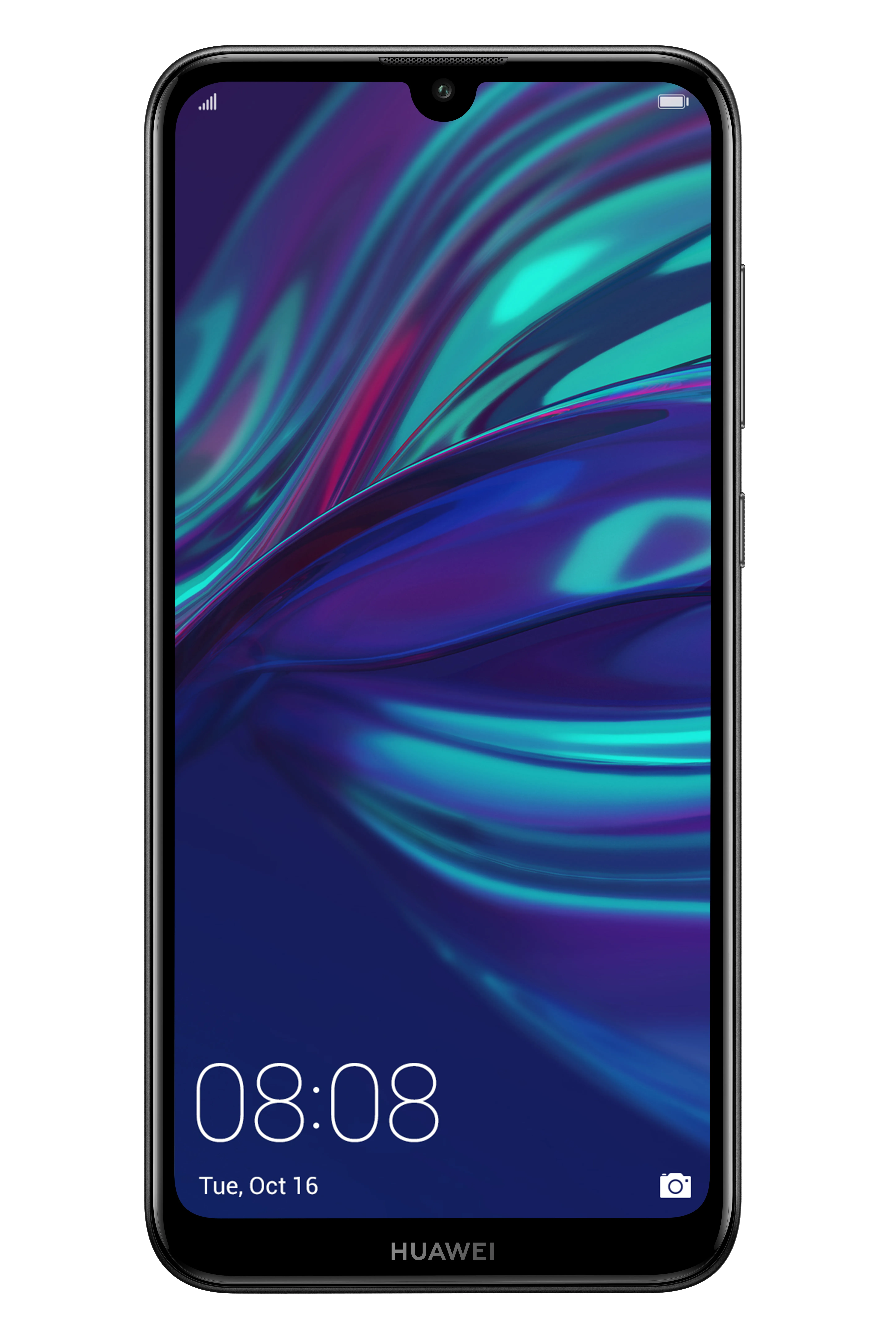 Huawei Y7 2019 32 GB - mobiltelefon, Midnight Black