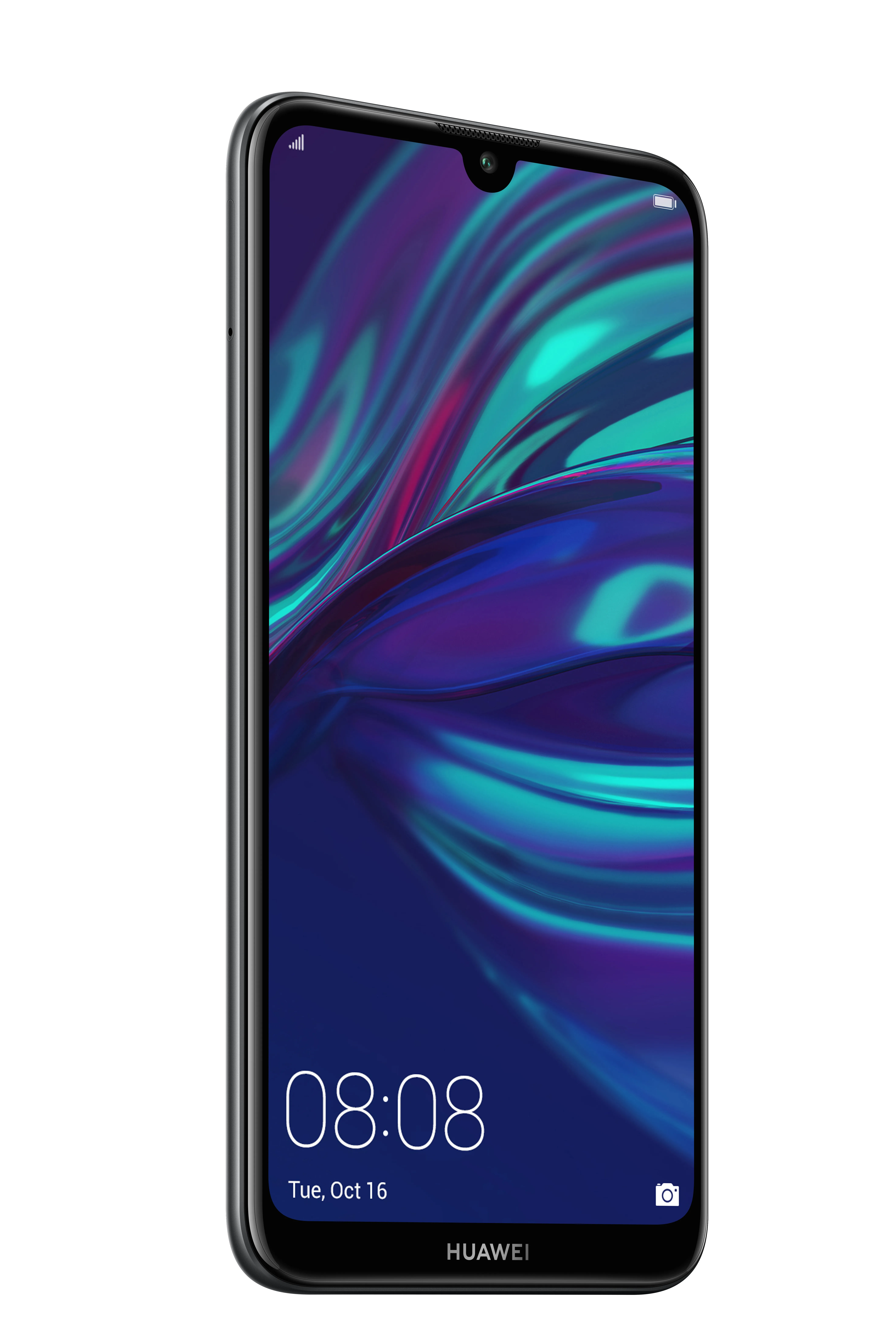 Huawei Y7 2019 32 GB - mobiltelefon, Midnight Black