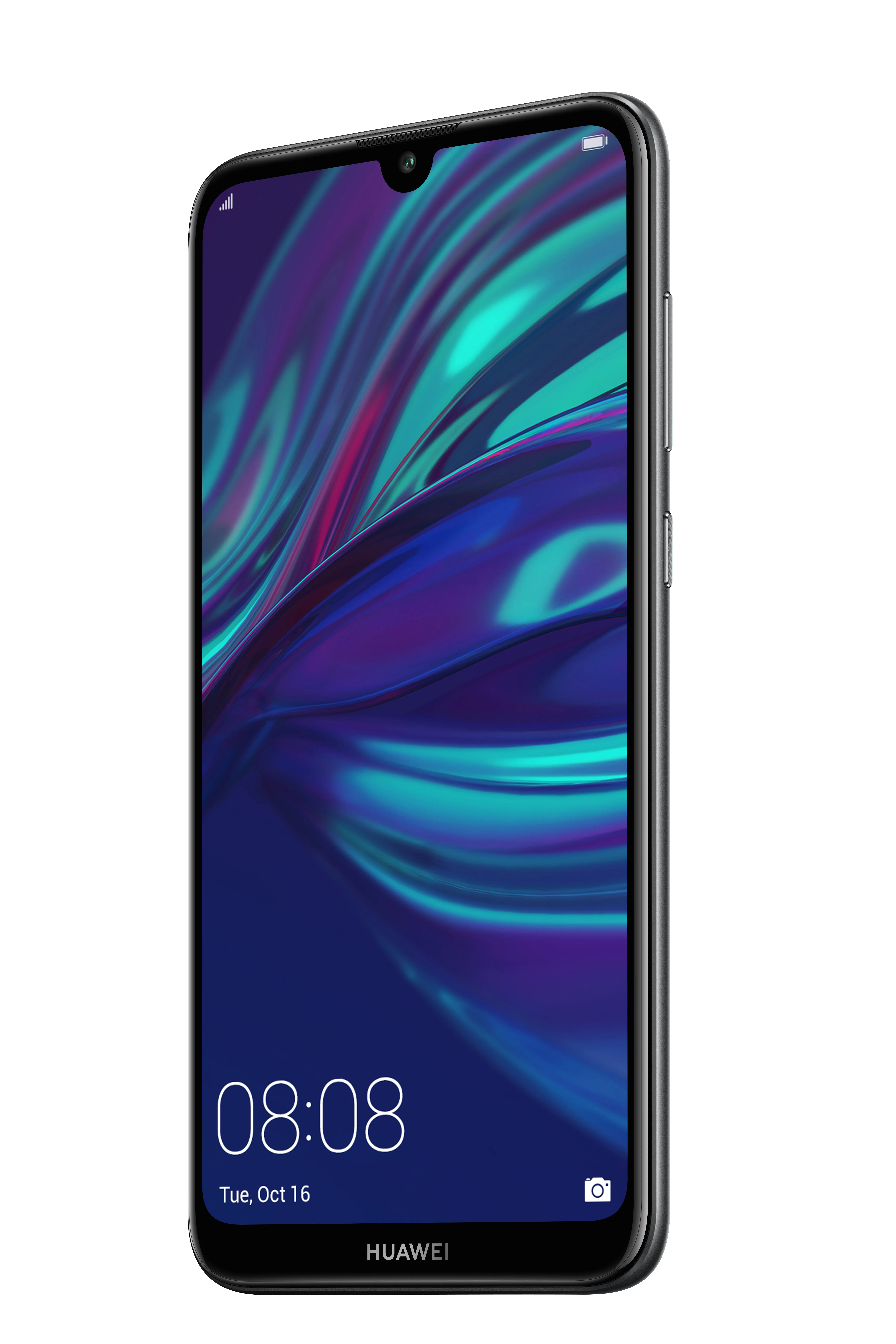 Huawei Y7 2019 32 GB - mobiltelefon, Midnight Black