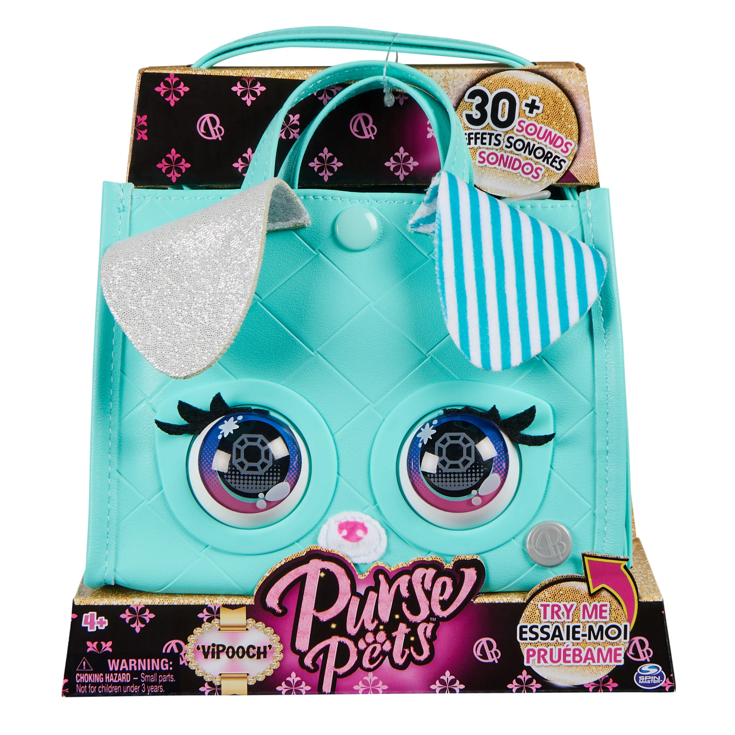 Spin Master Purse Pets - Tote bag for dogs, bag (turquoise)