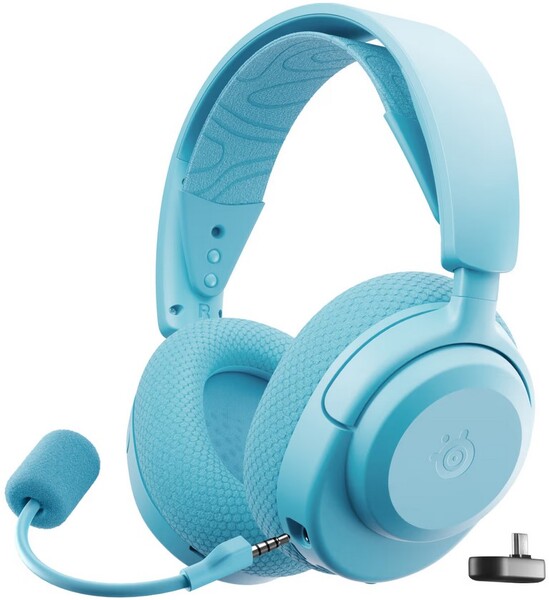 SteelSeries Arctis Nova 3X -langattomat pelikuulokkeet mikrofonilla, Aqua