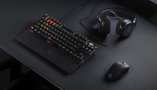 SteelSeries Prime Wireless -langaton pelihiiri, musta