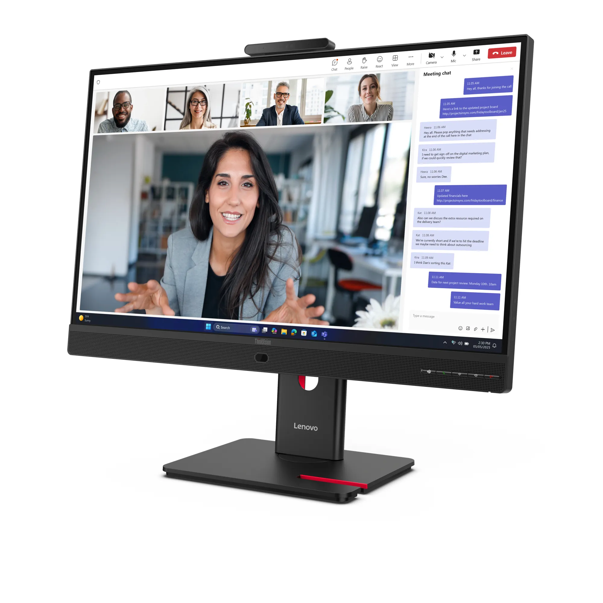 Lenovo ThinkVision T24-4v 23.8" Full HD, IPS Monitor