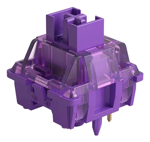 AKKOGEAR Akko V3 Lavender Purple Pro taktil mekanisk tangentbordsbrytare, 45-pack