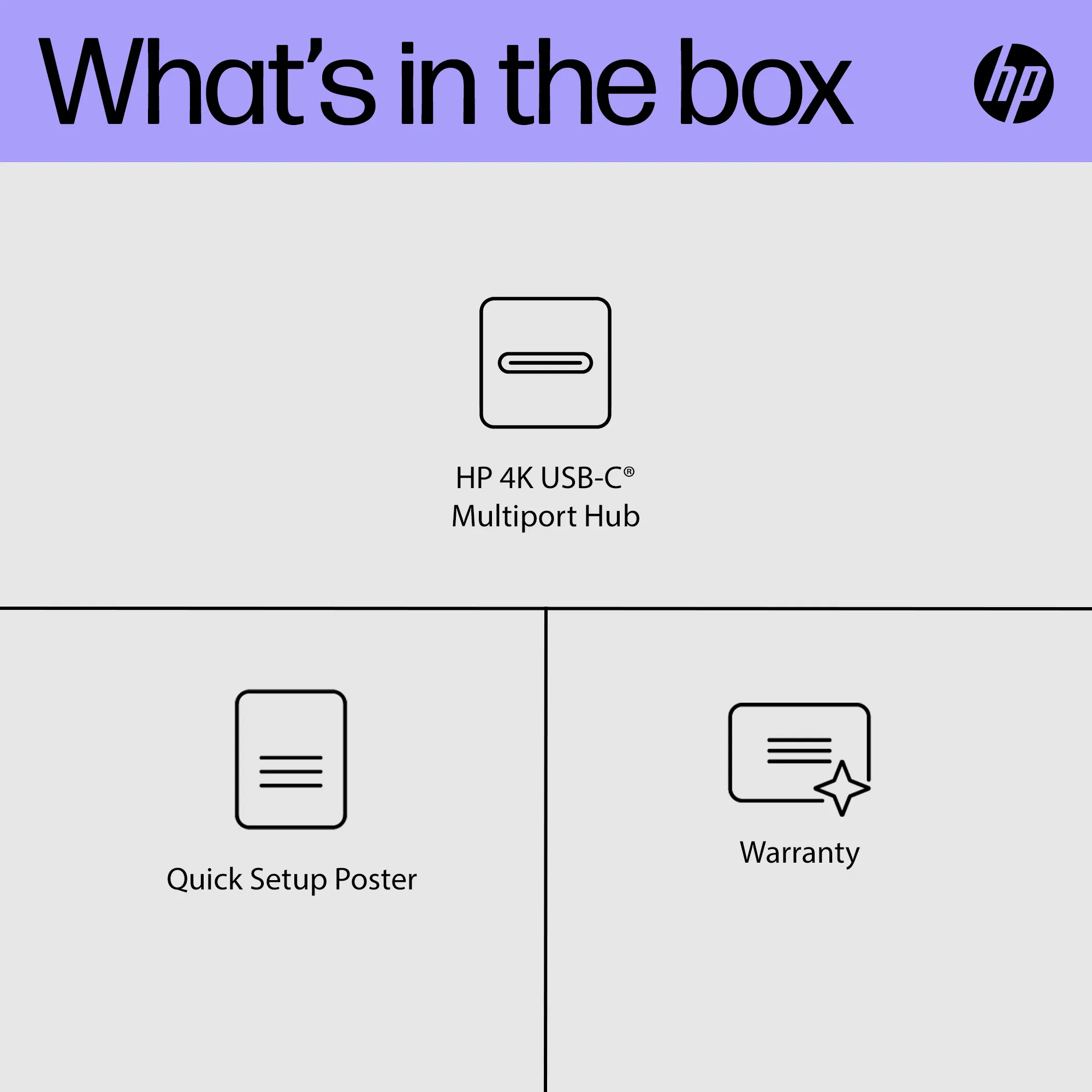 HP 4K USB-C Multiport Hub