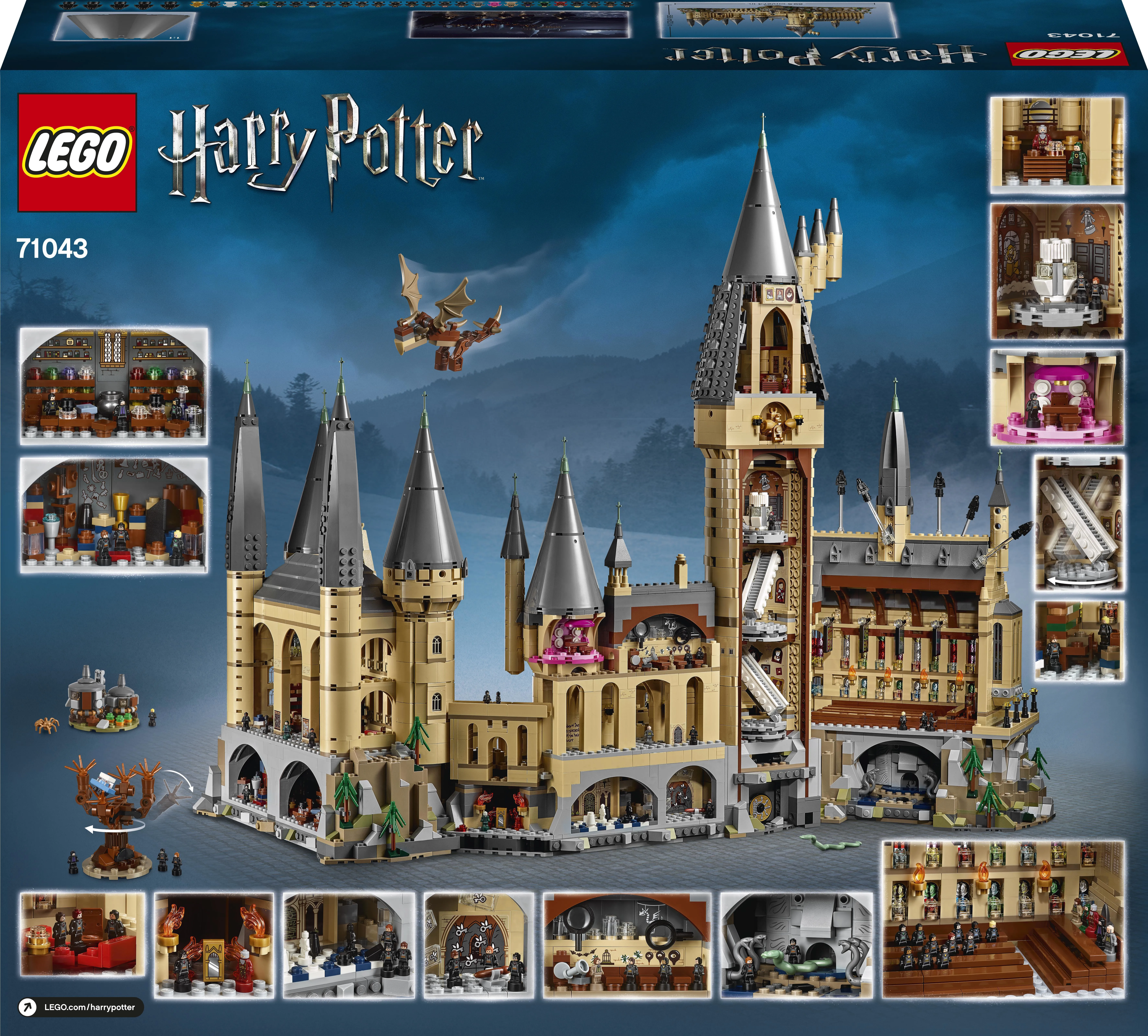 LEGO Harry Potter Tylypahkan linna 71043