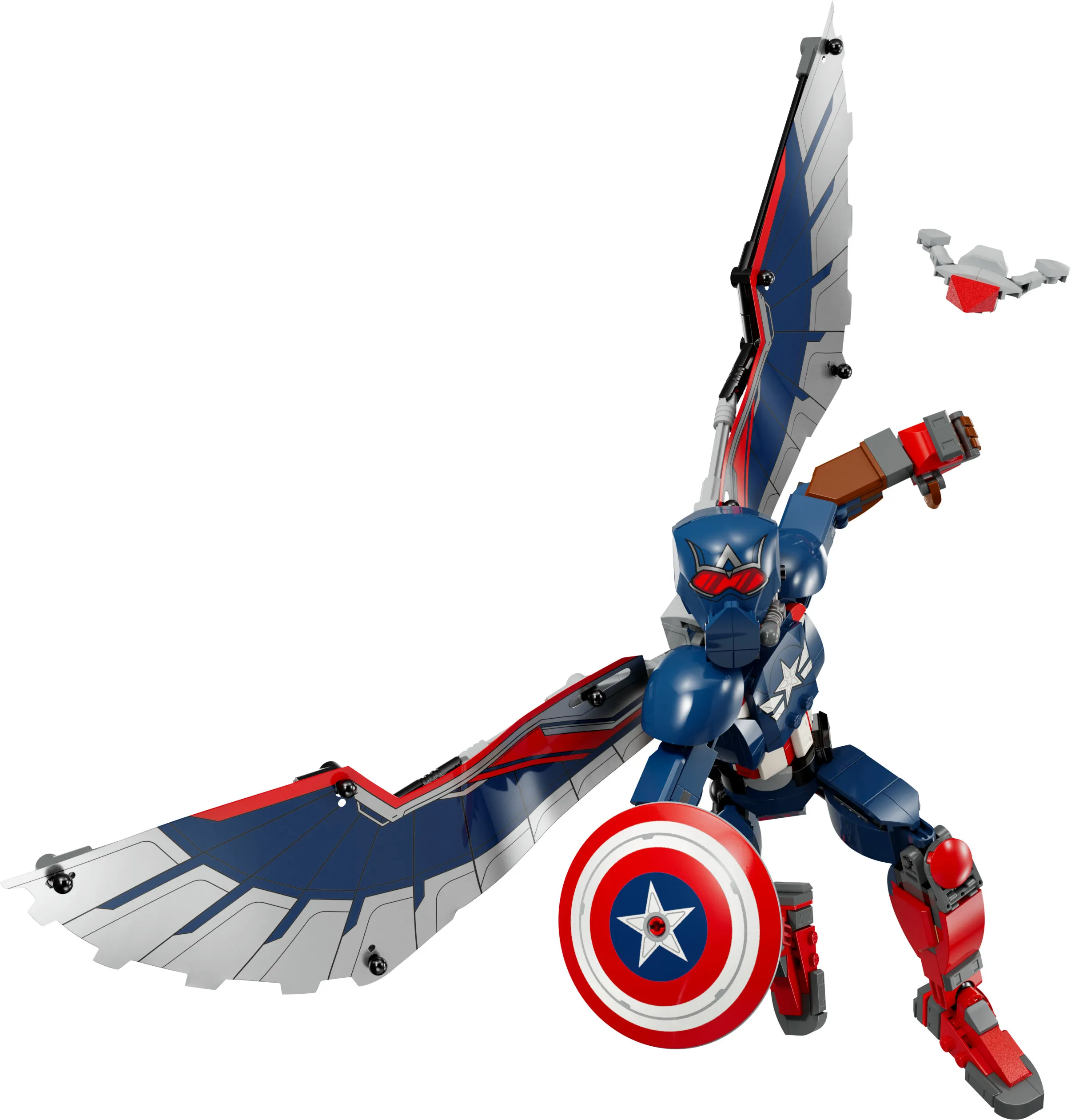 LEGO Marvel Uusi rakennettava Captain America &ndash;hahmo 76296