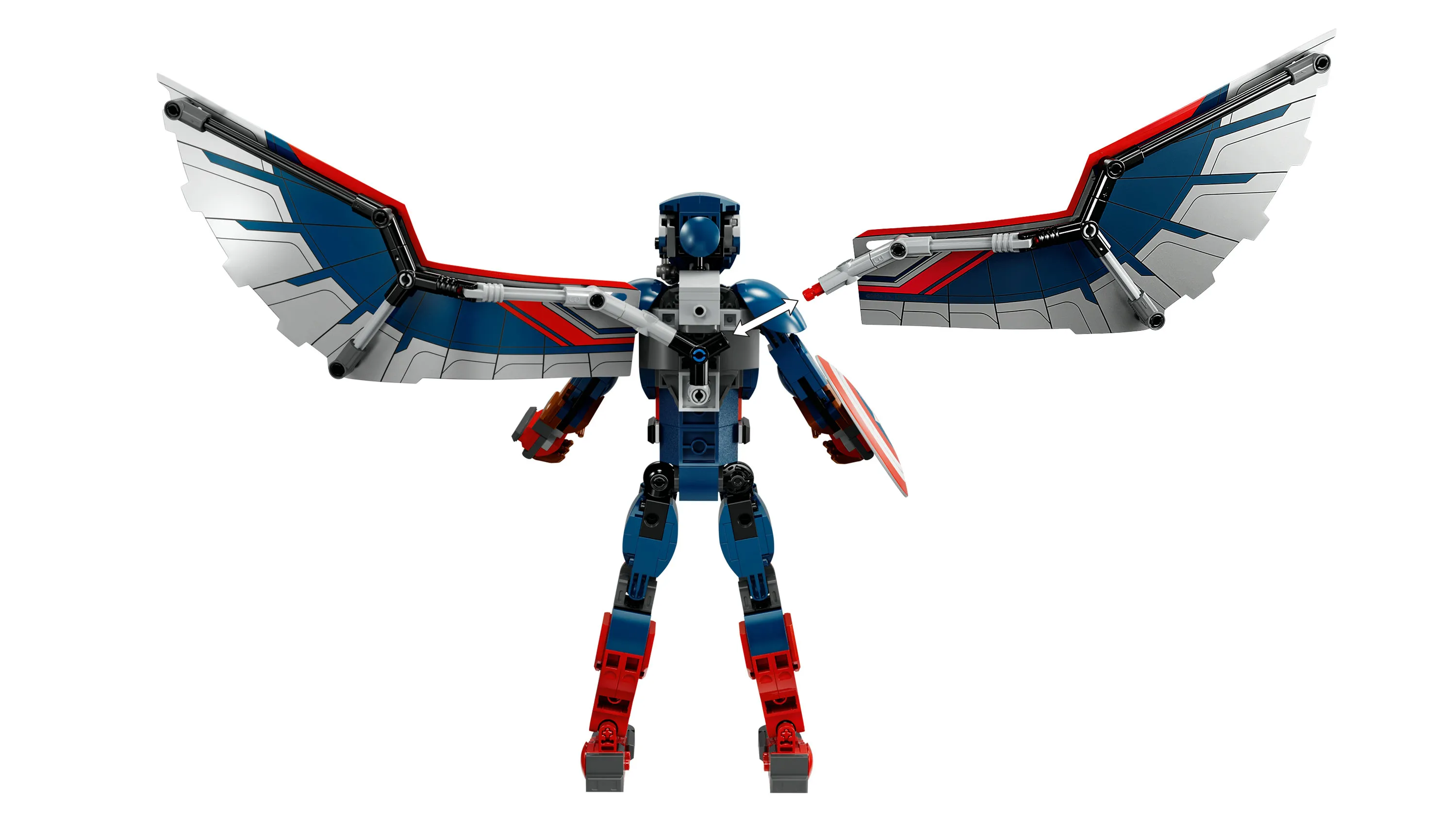 LEGO Marvel Uusi rakennettava Captain America &ndash;hahmo 76296