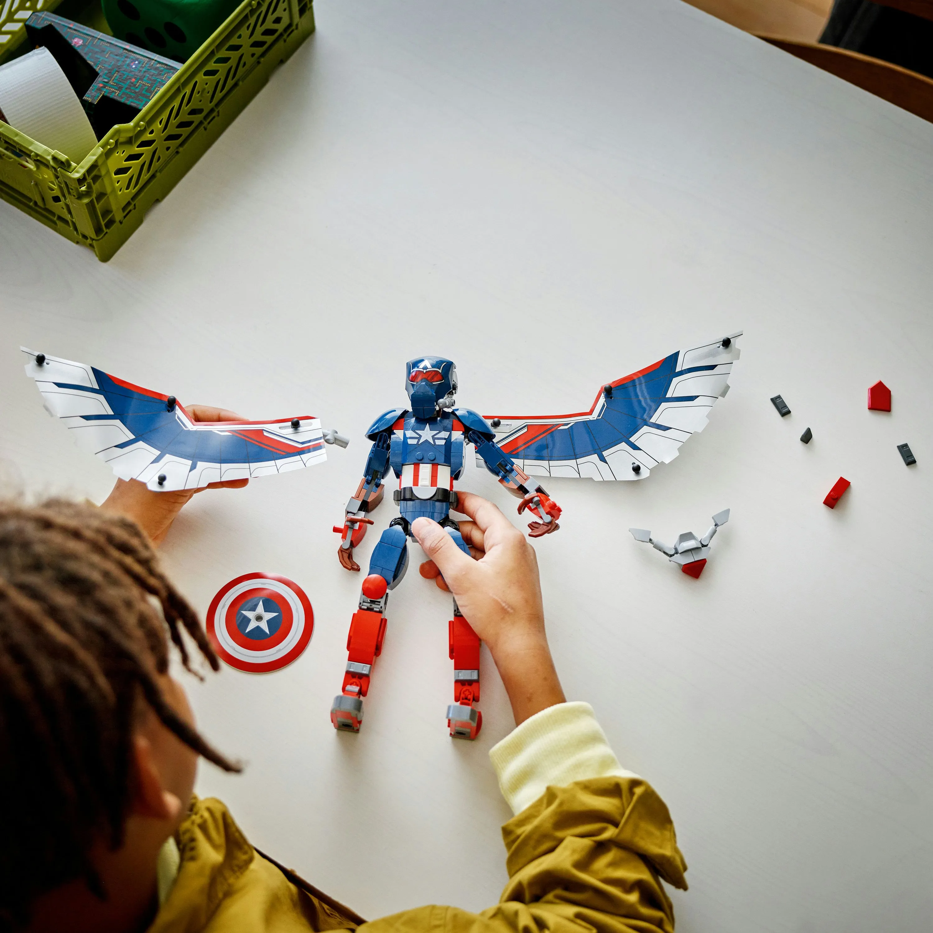 LEGO Marvel Uusi rakennettava Captain America &ndash;hahmo 76296