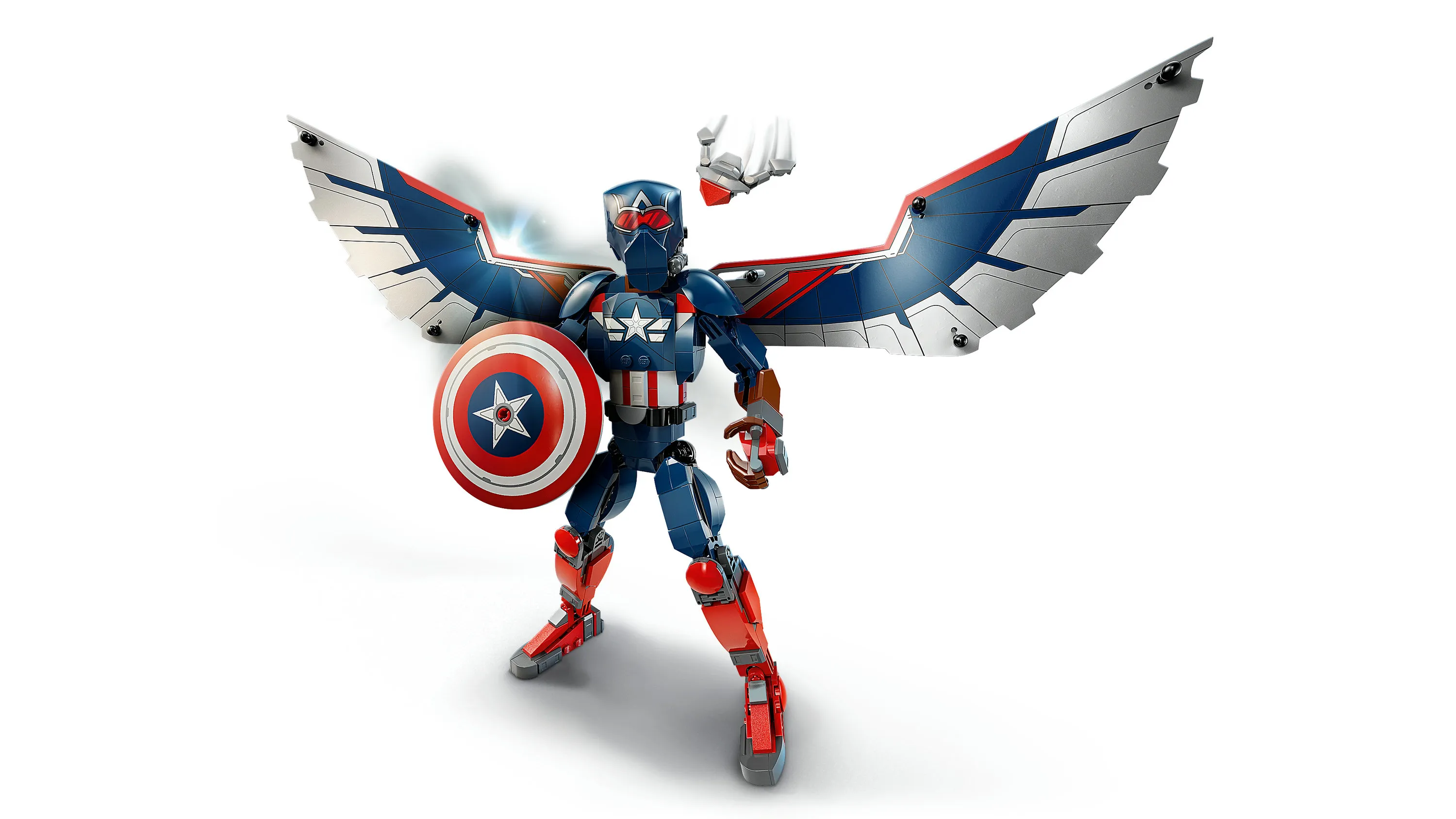 LEGO Marvel Uusi rakennettava Captain America &ndash;hahmo 76296