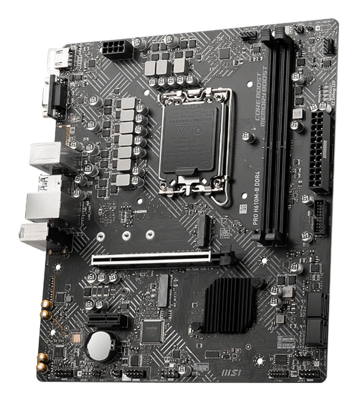 MSI PRO H610M-B DDR4 H610 - Socket 1700