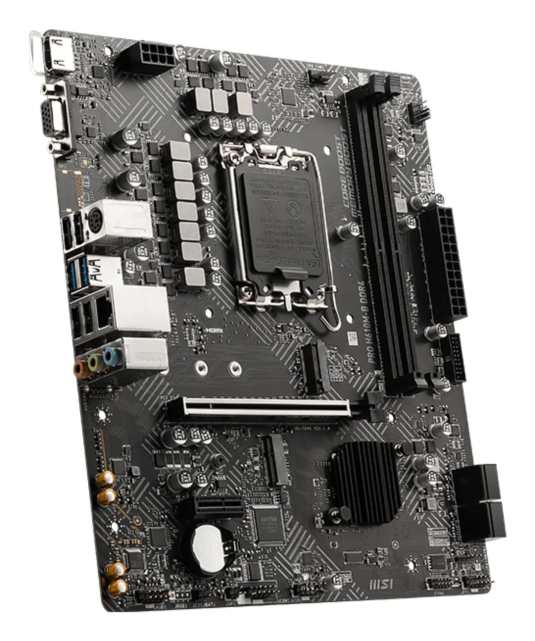 MSI PRO H610M-B DDR4 H610 - Socket 1700
