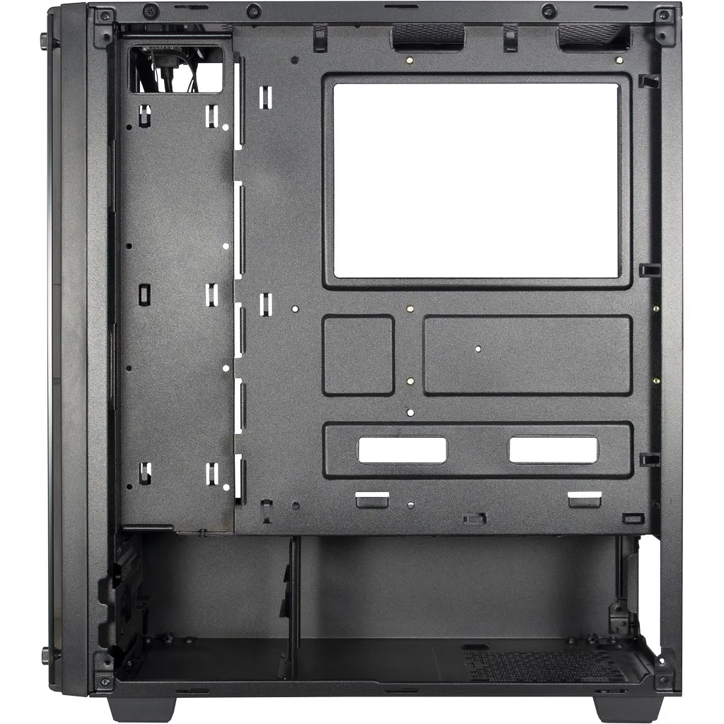 Inter-Tech C-303 Mirror Midi-ATX - case, black