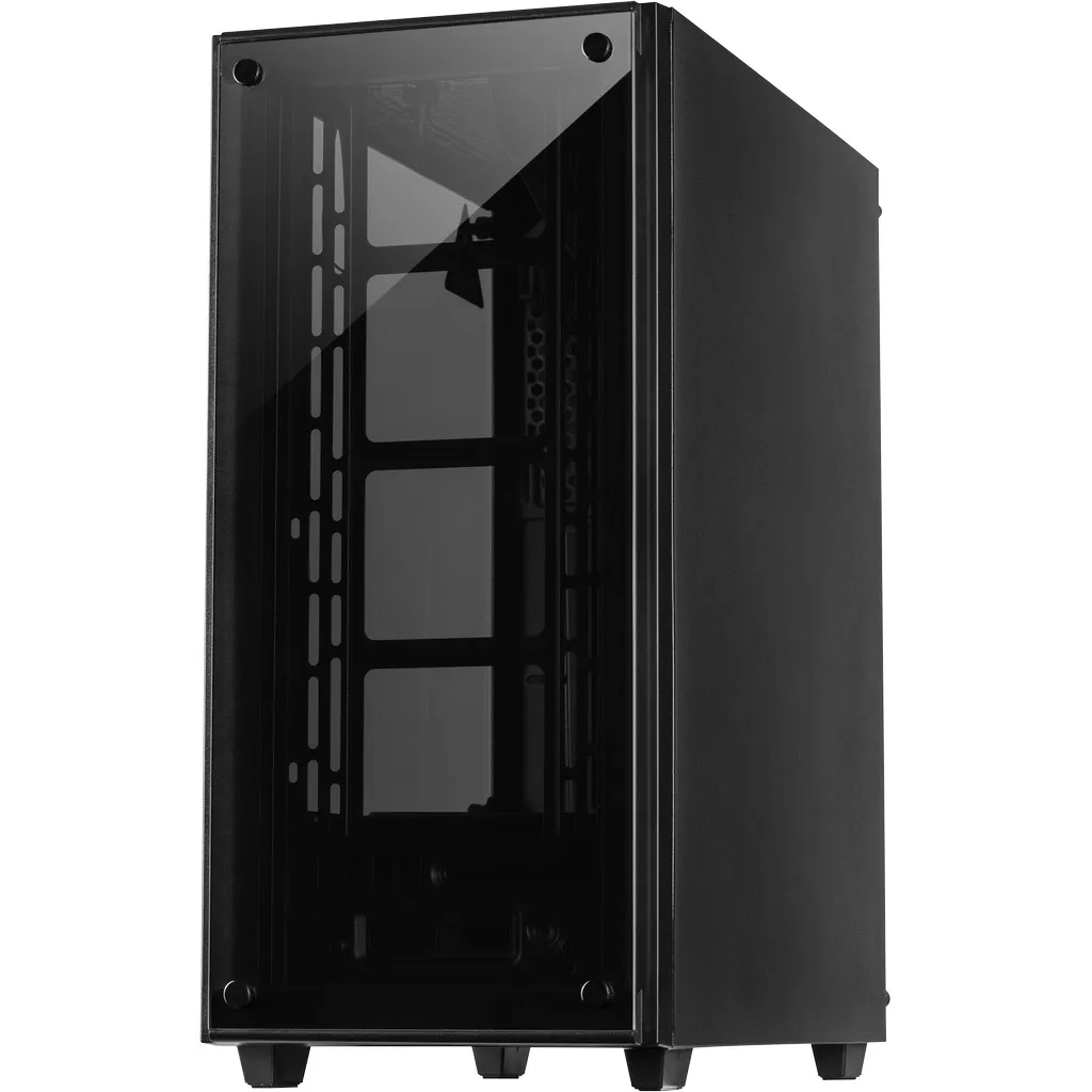 Inter-Tech C-303 Mirror Midi-ATX - case, black