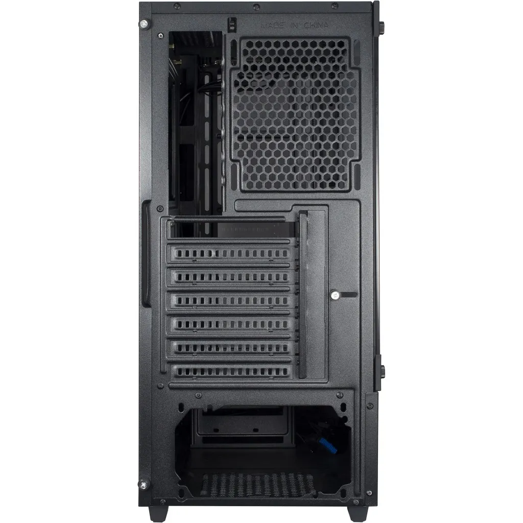 Inter-Tech C-303 Mirror Midi-ATX - case, black